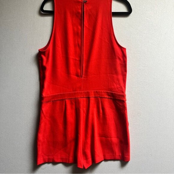 Babaton Red Sleeveless Jumpsuit - Picture 2 of 12